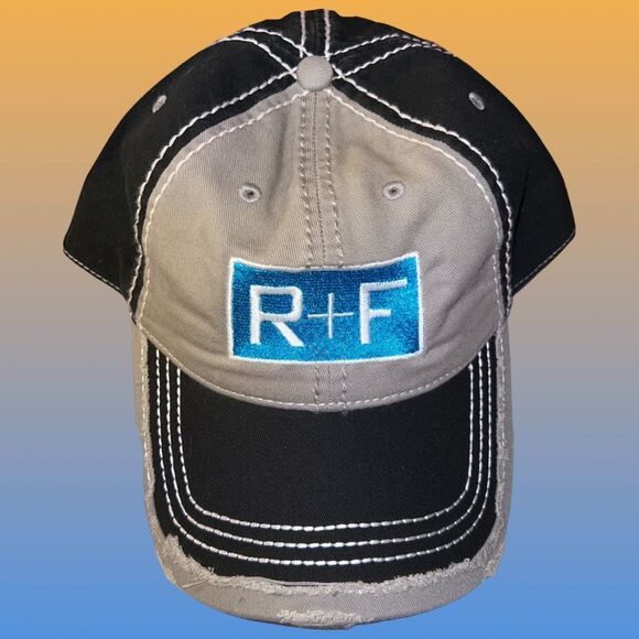 NWOT Rodan and Fields R+F Adjustable Cap Tan/Black Distressed - Picture 4 of 4